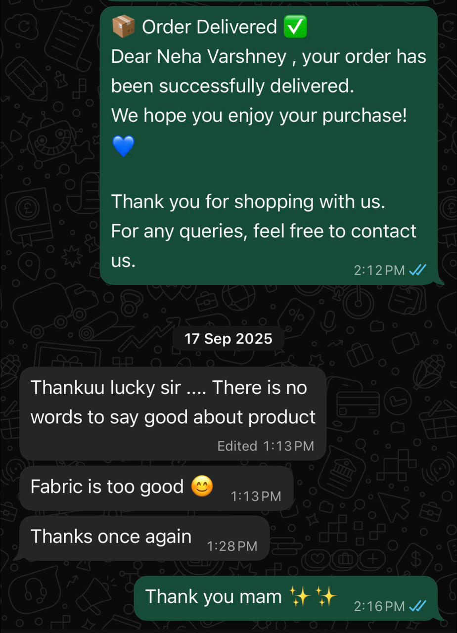 Customer feedback